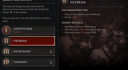 Diablo 4 Guide: World Tiers and Difficulty 3