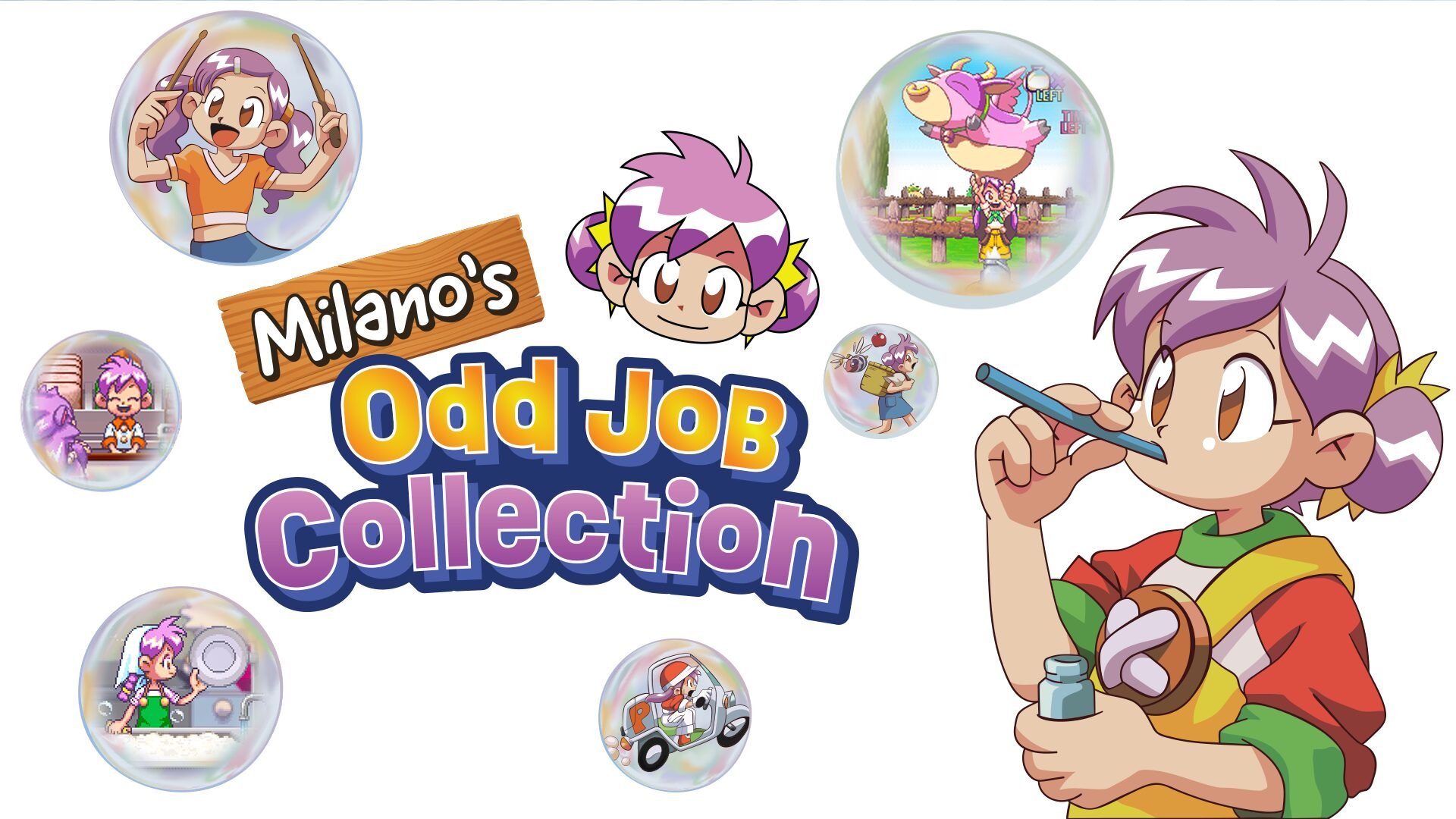 #Legendary PS1 Minigame Compilation Milano’s Odd Job Collection Comes to PS5, PS4