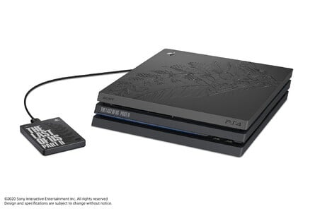 The Last of Us Part II PS4 PlayStation 4 Pro Limited Edition Hard Drive