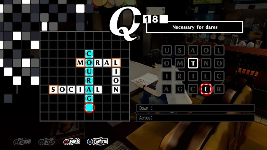 Persona 5 Royal: All Crossword Answers