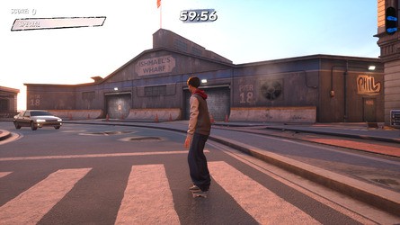 Tony Hawk's Pro Skater 3 + 4: San Francisco Walkthrough - All Park Goals and Collectibles 46