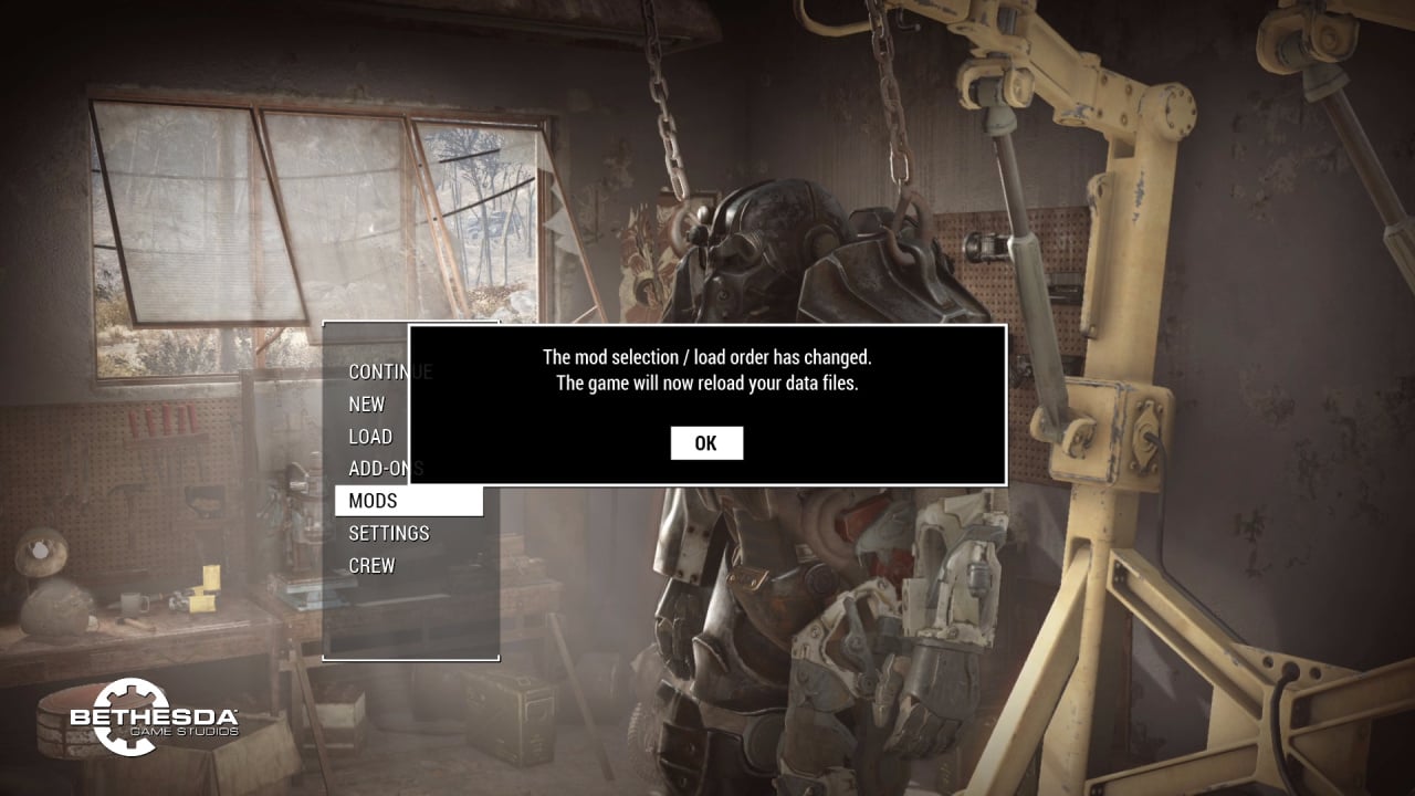 how to enable fallout 4 mods