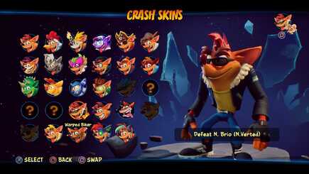 Crash Bandicoot 4 It's About Time Skins Guide