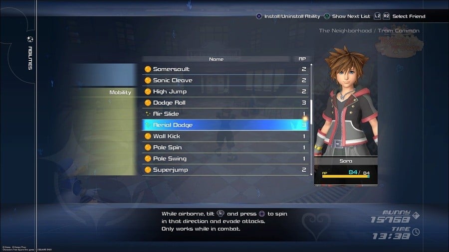 How to Equip New Abilities in Kingdom Hearts 3 Guide 2