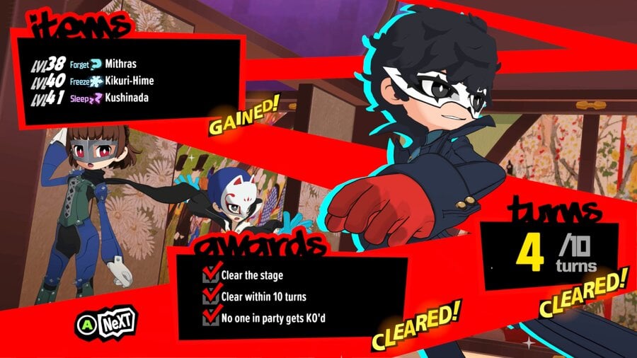 Persona 5 Tactica Side Content