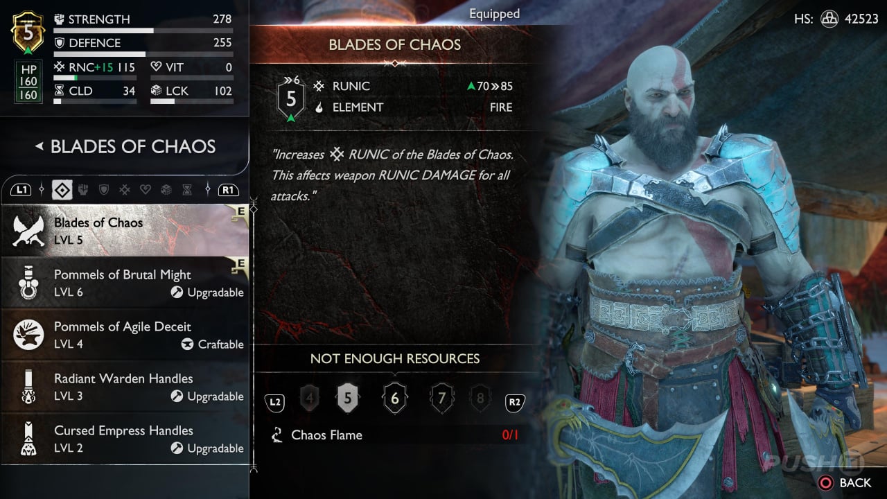 God of War: How to Upgrade the Blades of Chaos