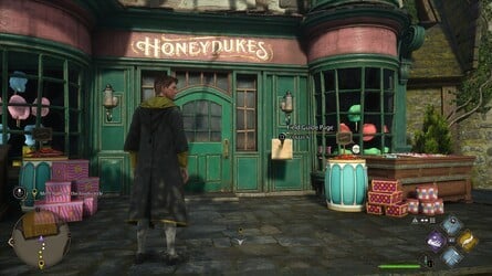 모든 필드 가이드 페이지 위치 > Hogsmeade
> Revelio Field > Honeydukes - 1 of 2