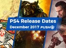 New PS4 Games in December 2017