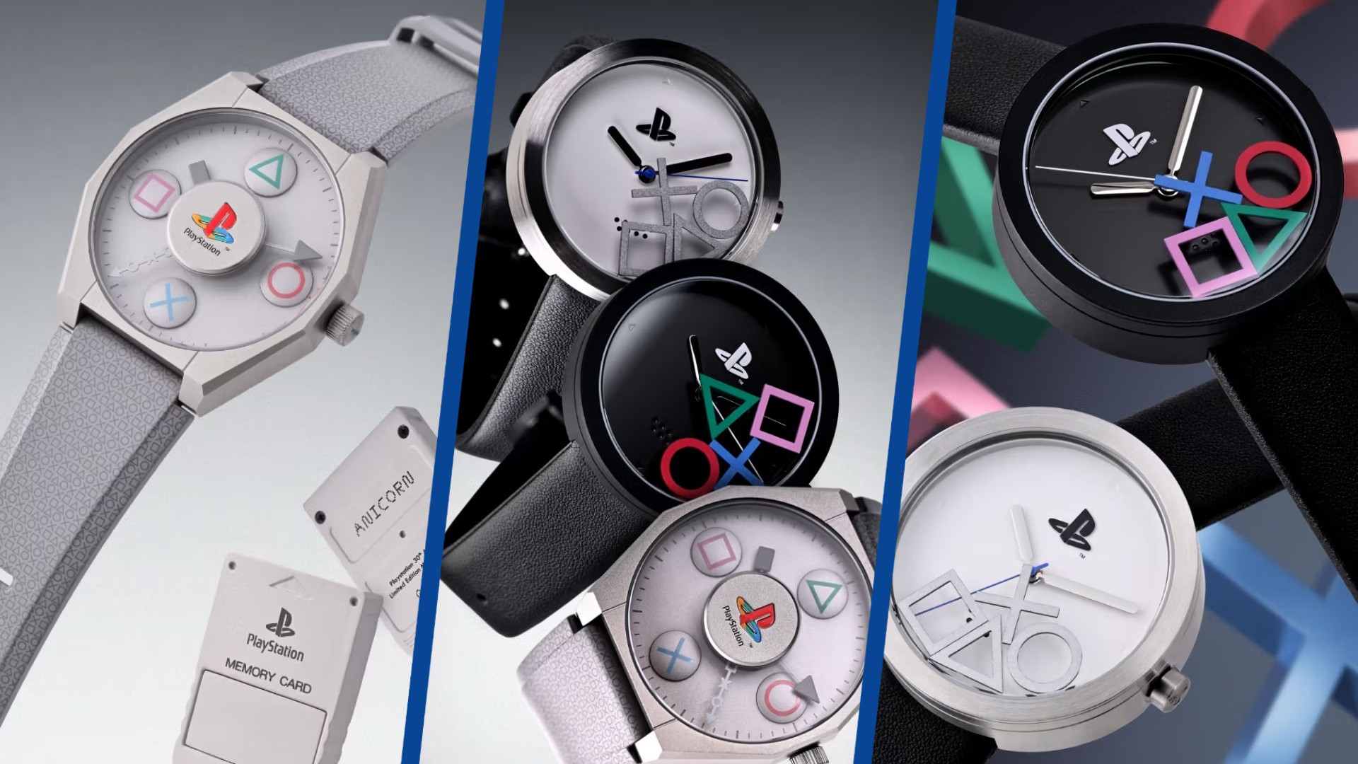 #PlayStation Winds Back Time with Awesome 30th Anniversary Watch Collection