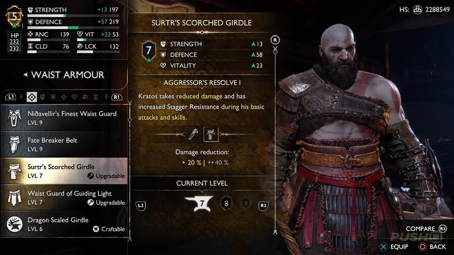 God of War Ragnarok: All Waist Armour Locations and Upgrades 20