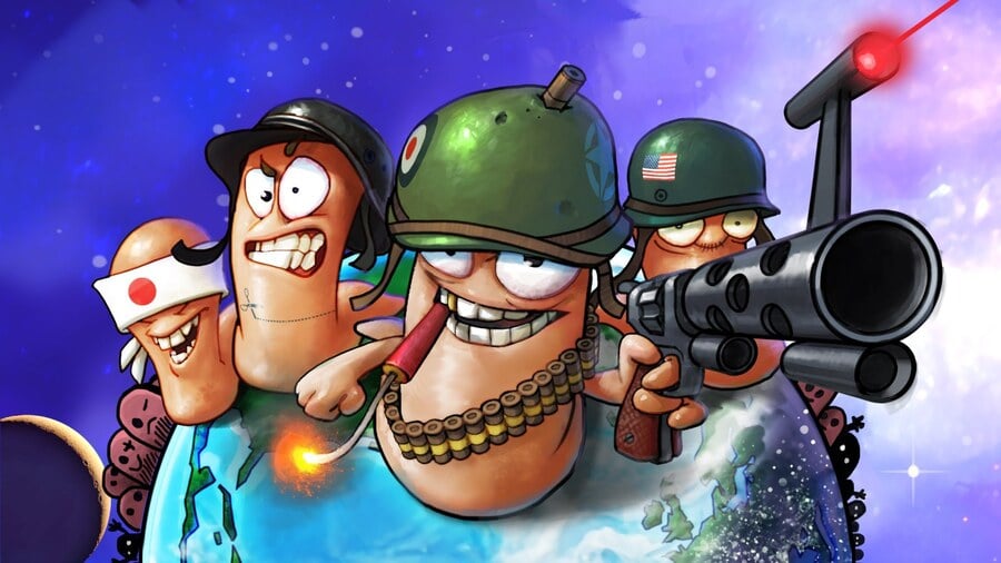 Worms World Party di PS1 sembra avere il multiplayer online su PS5 e PS4