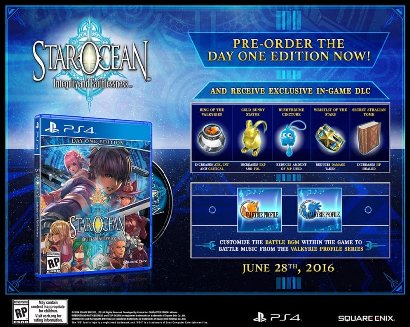 Get Your First Look at PS4, PS3 JRPG Star Ocean 5 in English Tomorrow