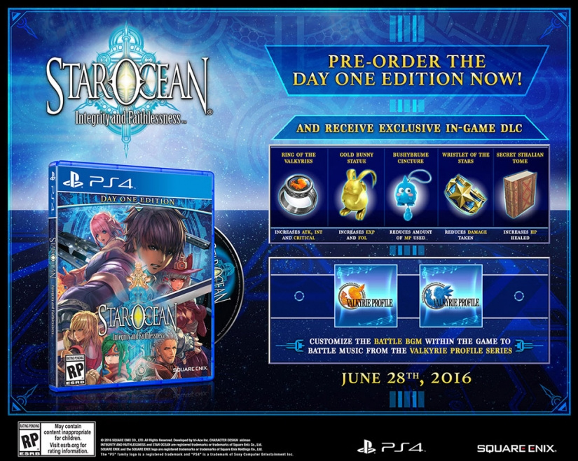 Get Your First Look at PS4, PS3 JRPG Star Ocean 5 in English Tomorrow