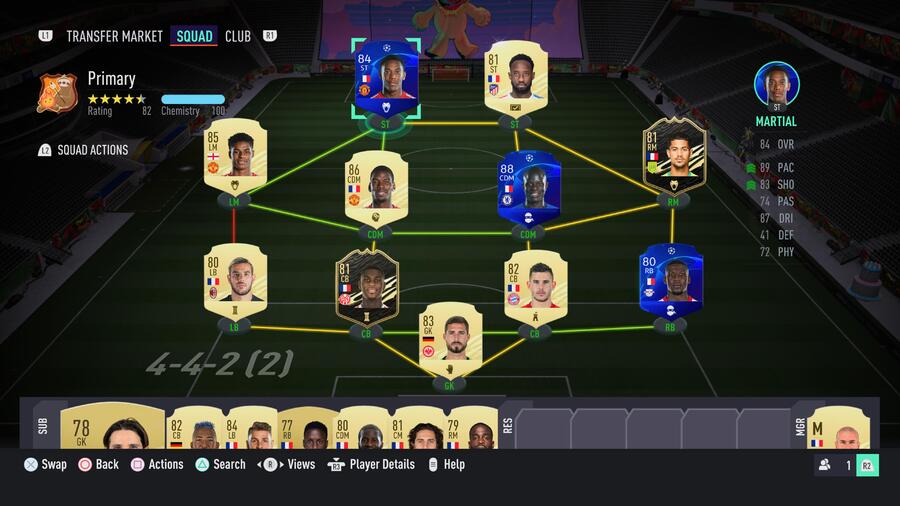 It took me about a week to upgrade my entire squad to this, which has made me much more competitive online