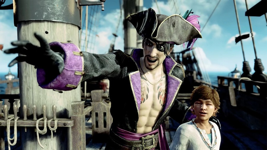 Nautical Yakuza Goes Viral As Fans Swoon Over New Piratical Like a Dragon on PS5, PS4 1