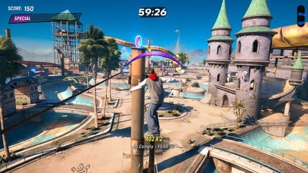 Tony Hawk's Pro Skater 3 + 4: Waterpark Walkthrough - All Park Goals and Collectibles 71