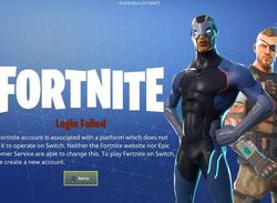 Sony Prevents PS4 Players from Logging in to Fortnite on Switch