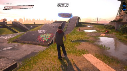Tony Hawk's Pro Skater 3 + 4: Alcatraz Walkthrough - All Park Goals and Collectibles 70
