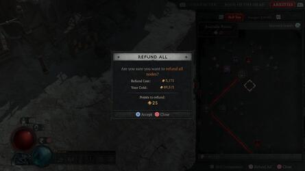 Diablo 4 How to Reset and Respec Skills 3