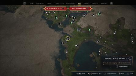 Hogwarts Legacy: All Ancient Magic Hostpots Locations 38