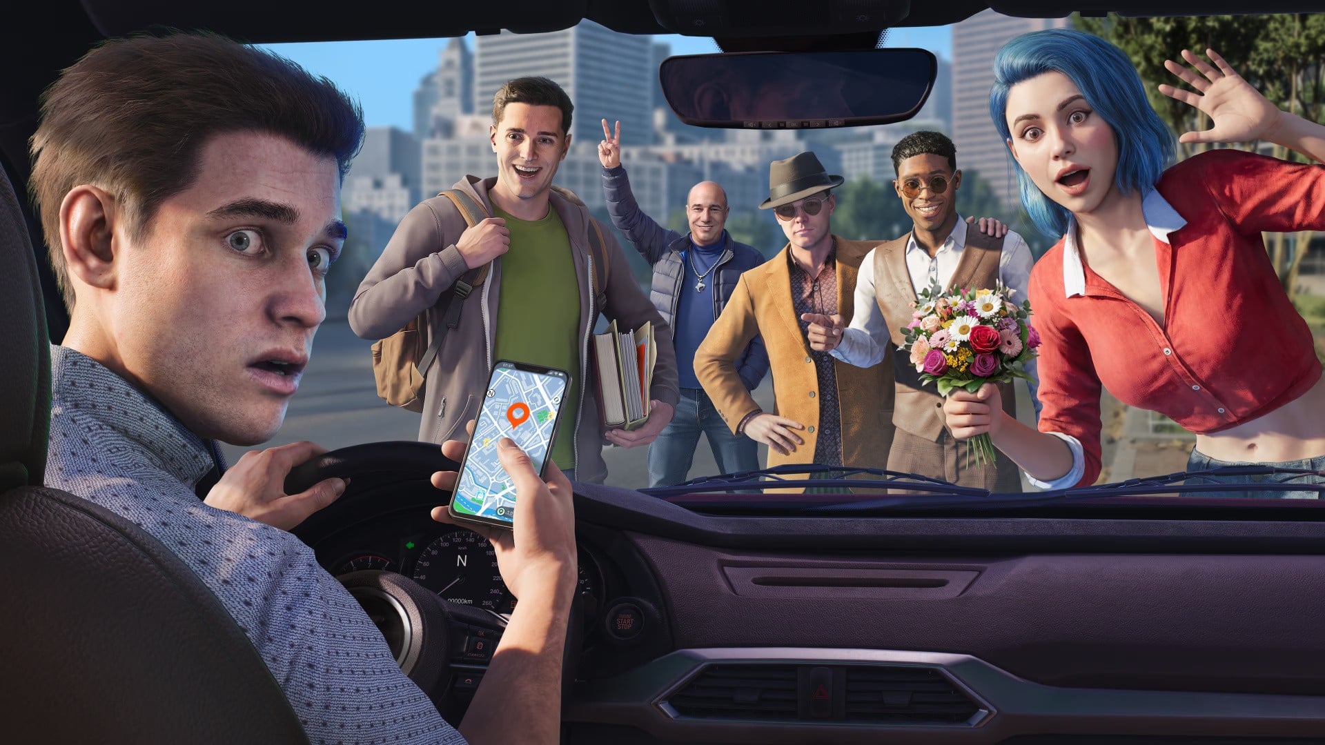 A Demo for Rideshare "Stimulator", Saber's AI-Filled Driving Sim, Is Available Now on PS5