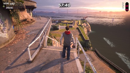 Tony Hawk's Pro Skater 3 + 4: Alcatraz Walkthrough - All Park Goals and Collectibles 33