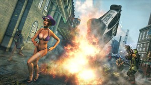 This Woman Wonders Why She's Wearing No Clothes. The Reason: She's In A Saints Row Game.