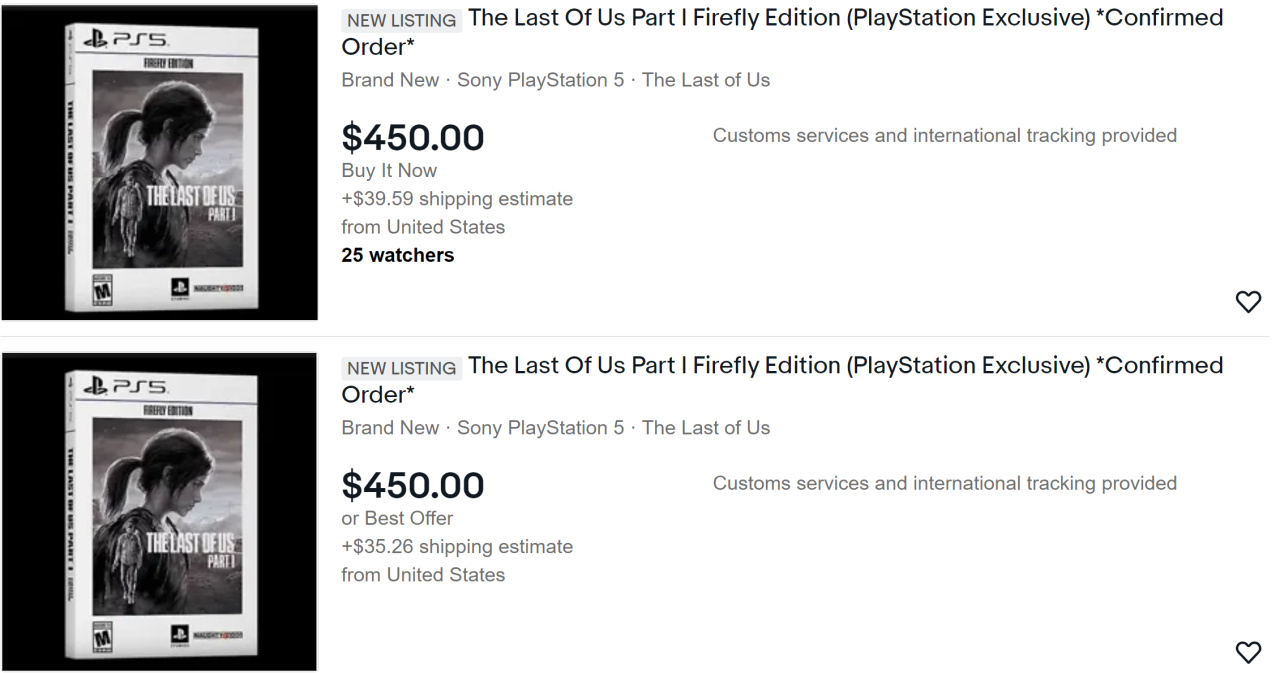 The Last of Us Part 1 Firefly Edition available to pre-order for PC, costs  £100