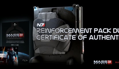 Mass Effect 3 Console Armour Comes with DLC
