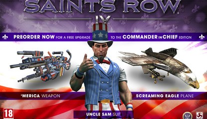 Saints Row IV's 'Merica Machine Gun Is Perfectly Patriotic