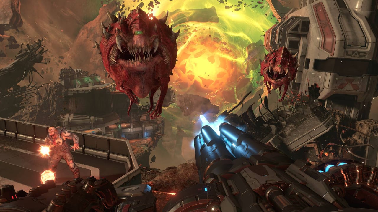 DOOM Eternal Is Pushing the PS4 Hardware to | Square