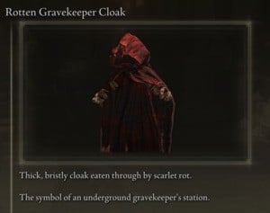 Elden Ring: All Partial Armour Sets - Rotten Duelist Set - Rotten Gravekeeper Cloak