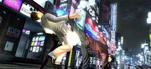 You Get To Kick Dudes In Yakuza 4.