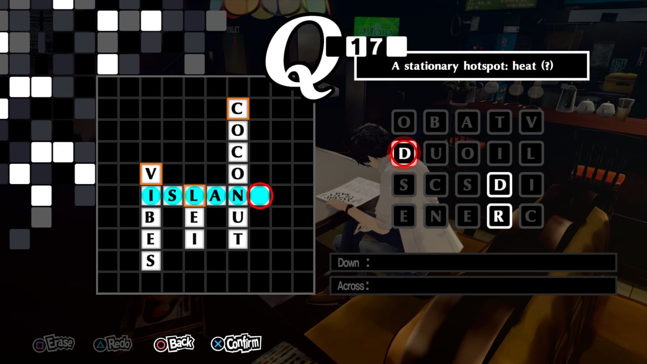 All the Persona 5 Royal crossword puzzle answers an dates 