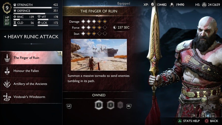 God of War Ragnarok: All Heavy Runic Attacks Locations and Upgrades 13