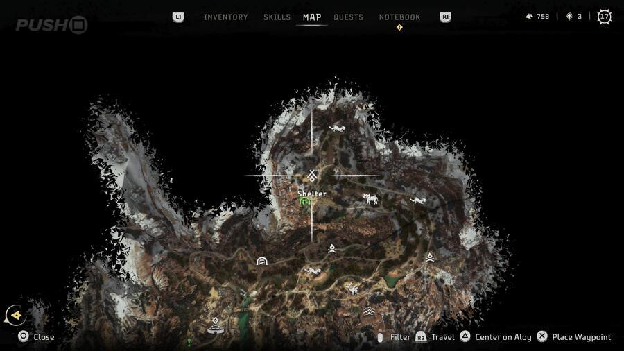 Horizon Forbidden West All Shelter Locations PS5 PS4 Shelter 1