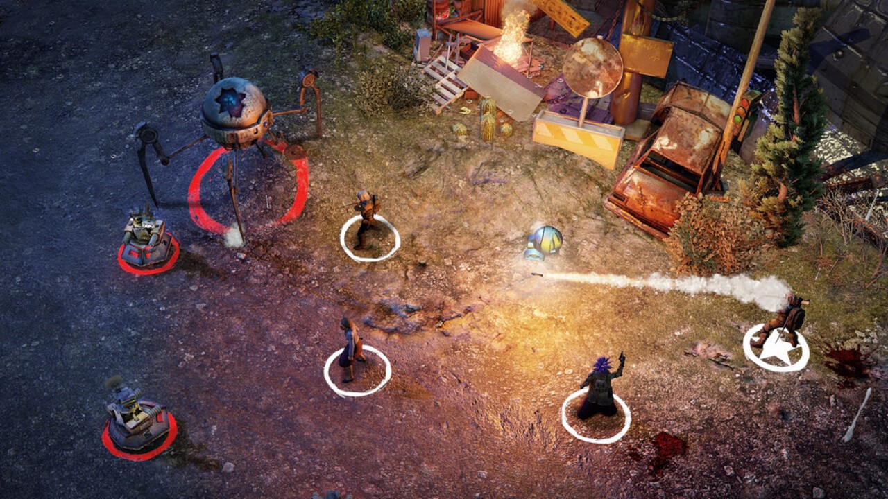 Управление wasteland 2 на ps4