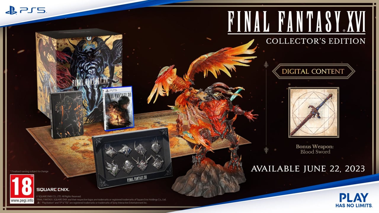 Final Fantasy 16 Collectors Edition Will Set You Back An Eye Watering £330 350 Push Square