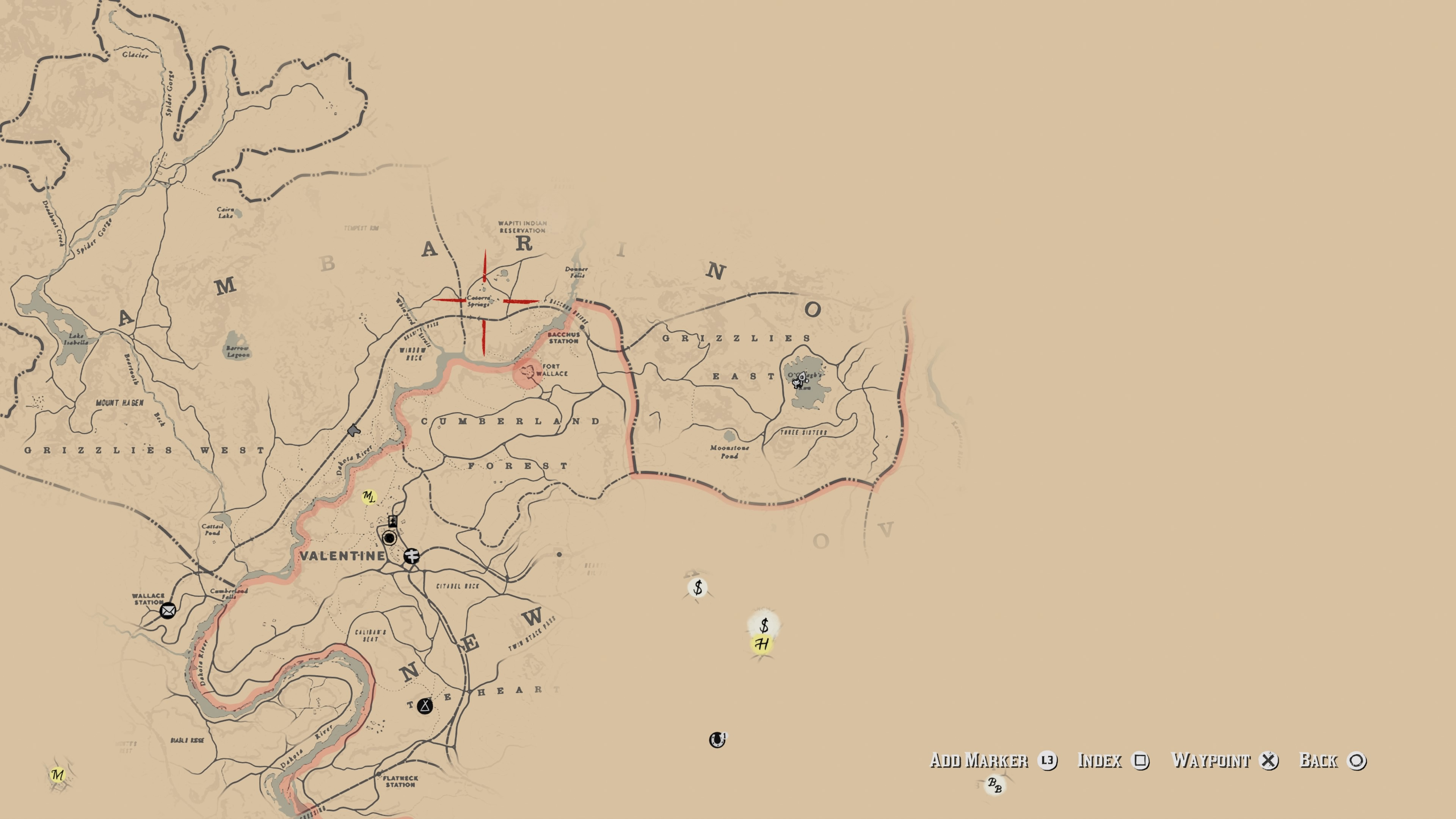 Red Dead Redemption 2 Jack Hall Gang Treasure Map Locations - Gui...
