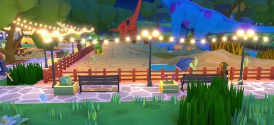 Embrace Your Inner John Hammond with Dinosaur Park Tycoon Game Parkasaurus on PS5 5