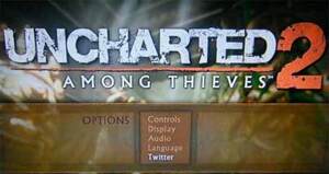 Uncharted 2: Among Thieves Will Feature Twitter Integration. Awesome.