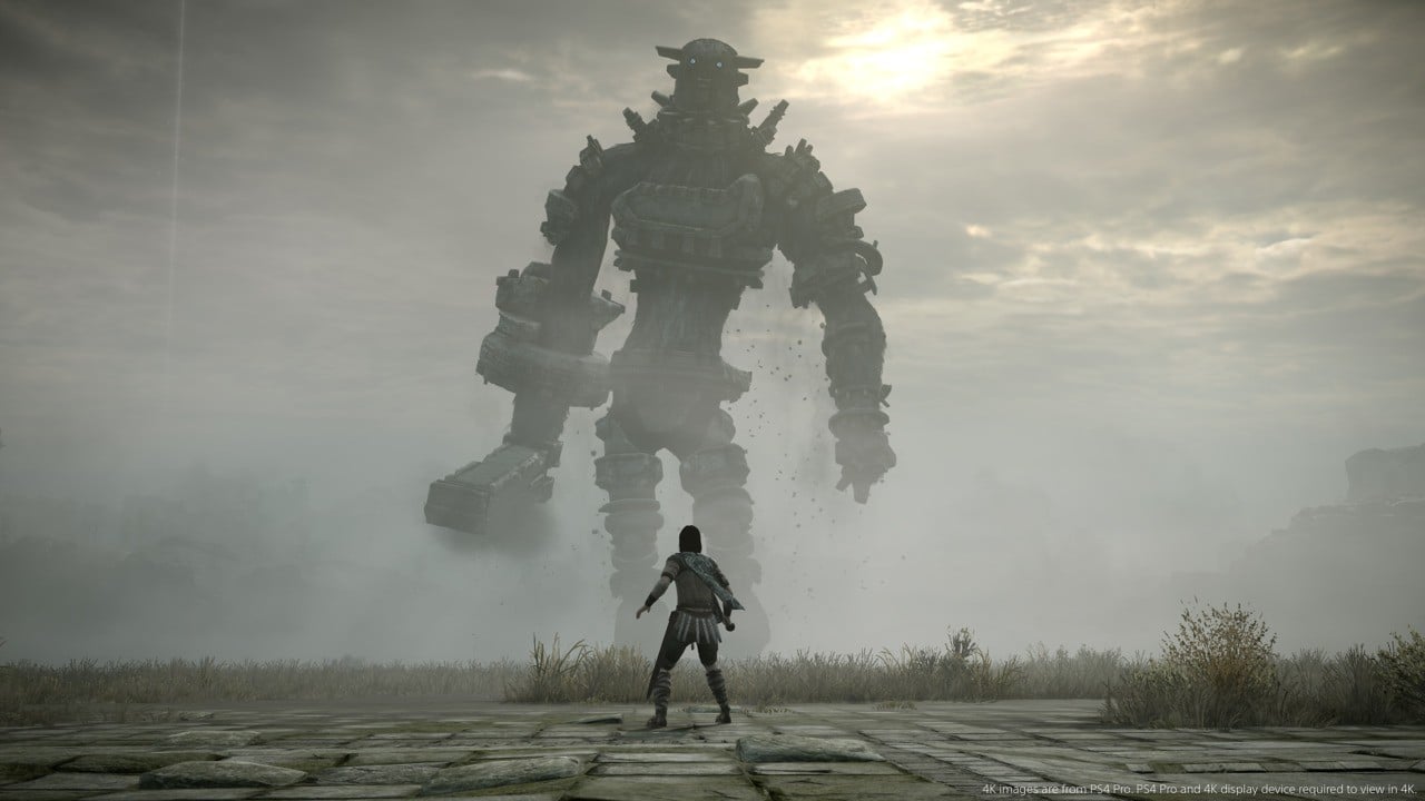 Watch one of the best boss fights from the Shadow of the Colossus