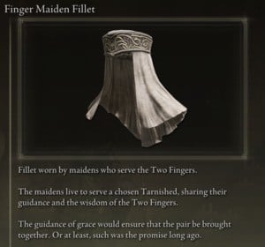 Elden Ring: All Partial Armour Sets - Finger Maiden Set - Finger Maiden Fillet
