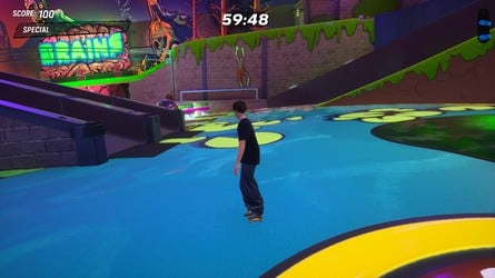 Tony Hawk's Pro Skater 3 + 4: Pinball Walkthrough - All Park Goals and Collectibles 58