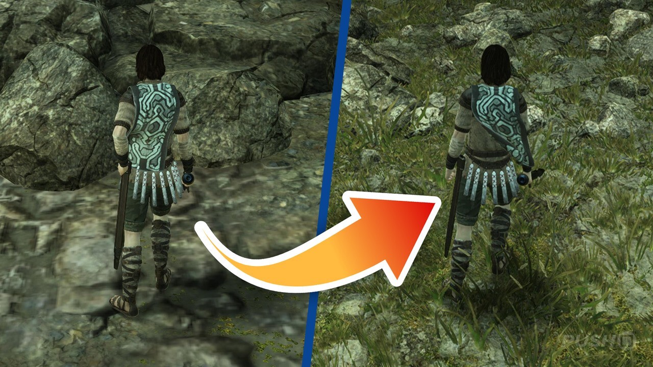 Shadow of the Colossus Remake vs HD Remaster All Cutscenes Comparison