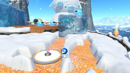 Astro Bot: Frozen Meal Walkthrough - All Collectibles: Bots, Puzzle Pieces 14