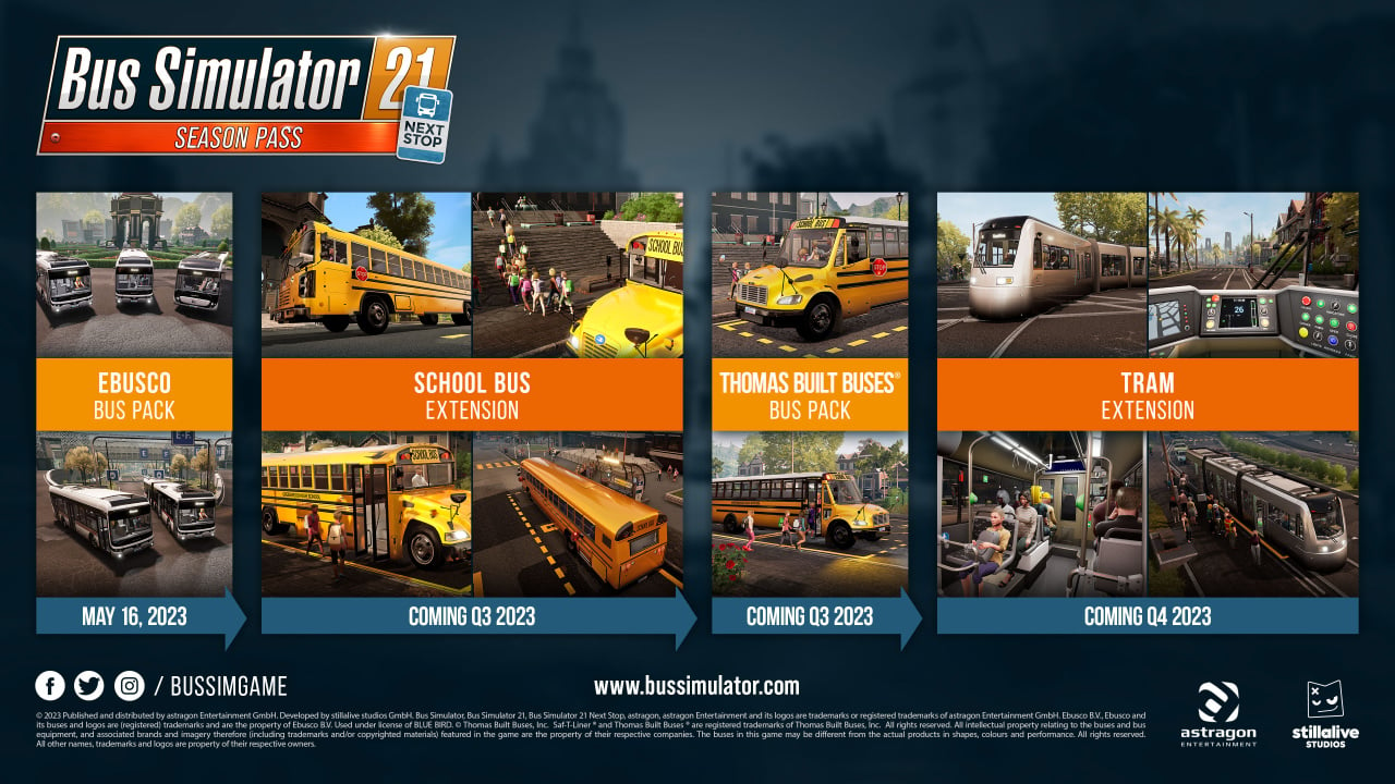 Trams, School Buses Coming to Bus Simulator 21 on PS5, PS4