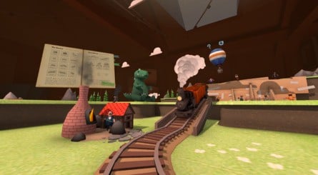 Toy Trains Is a Chill Track Building PSVR2 Game from the Makers of Superhot 3
