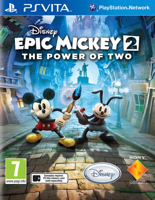 Epic Mickey 2 Wii Cover