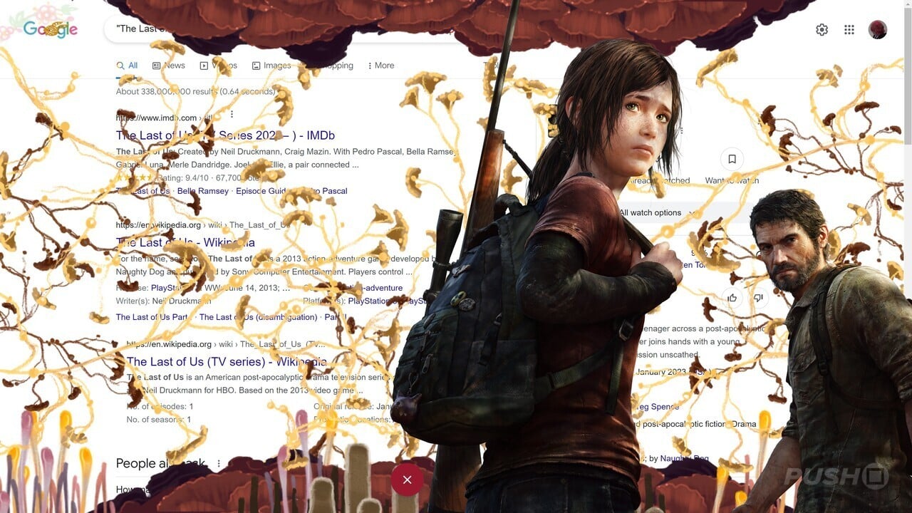 Acak: The Last of Us Google Easter Egg akan tumbuh pada Anda